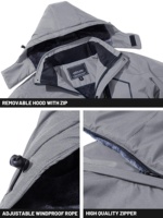 Fabricant de vestes pour hommes, vente en gros, logo personnalisé, veste imperméable pour l'extérieur, vestes d'hiver pour les acheteurs en gros