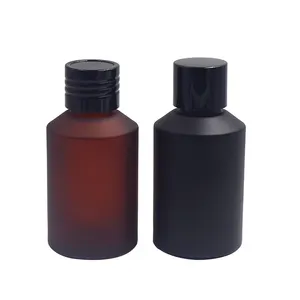 ブラックガラス化粧品包装30ml 60ml 125ml 200ml attarガラス瓶ブラックガラス化粧品包装