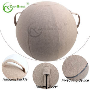 Zhensheng yüksek kaliteli çevre dostu egzersiz top sandalye Fitness Yoga topu kapak egzersiz topu kapak - Product Image 3