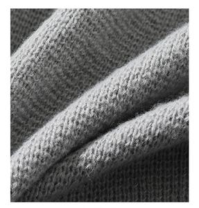 Suéter Unisex de Punto Denso 100% Poliéster para Invierno, Cuello Solapa Pequeño, Estilo Old Money, Estilo Camisa Oversize, Tejido Pesado y Relajado - Product Image 2