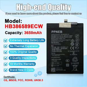 Batería de Repuesto Original para Teléfono <span class=keywords><strong>Huawei</strong></span> <span class=keywords><strong>Mate</strong></span> <span class=keywords><strong>20</strong></span> Lite, Batería Recargable de 3650 mAh - Product Image 2