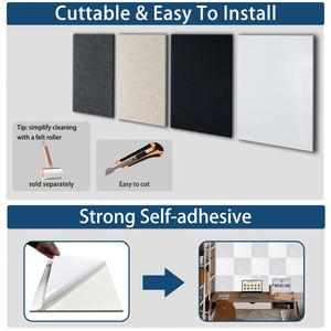 Panneaux de plafond acoustiques insonorisés modernes Tissu polyester PET graphique personnalisé pour la décoration intérieure Design graphique sonore d'hôtel - Product Image 5