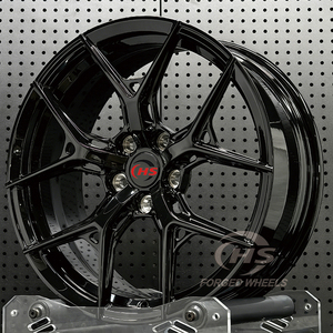 Rines Forjados Personalizados en Negro Brillante de 19/20/2x8.5"/9.5"/10" 5x112 5x120 para <span class=keywords><strong>BMW</strong></span> M3 M4 <span class=keywords><strong>M5</strong></span> Audi RS4 RS5 RS6 RS7 Supra IS GS <span class=keywords><strong>RC</strong></span> - Product Image 3