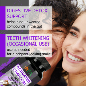 Customized Packaging Activated Charcoal Capsules Boost Immunity Natural Detox Support Capsules Promote Digestive for Adults - Product Image 4