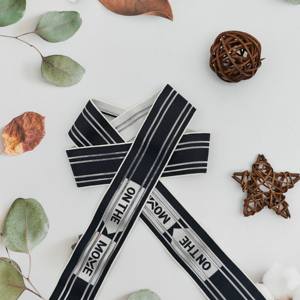 Cinta Elástica Personalizada de Nylon Transpirable de 1mm a 4mm para Ropa Interior, Tela Jacquard, Correa Elástica Gruesa Personalizada - Product Image 2