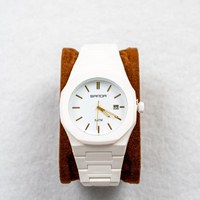 Montre à quartz pour homme SANDA 1220, acier inoxydable, cadran carré, étanche, sport