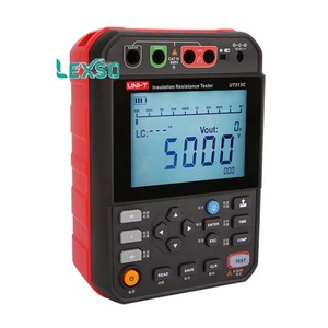 เครื่องทดสอบความต้านทานฉนวน Lexso Uni-t Ut513c - เครื่องวัดเมกะโอห์มแบบดิจิตอลอิเล็กทรอนิกส์สำหรับทดสอบไฟฟ้าแรงสูง - Product Image 3