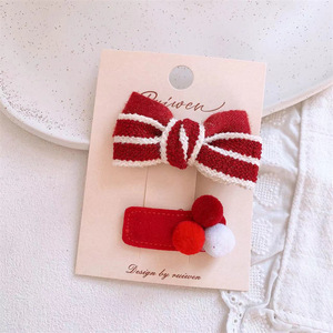 Fermagli <span class=keywords><strong>per</strong></span> <span class=keywords><strong>capelli</strong></span> a forma di cuore rosso <span class=keywords><strong>per</strong></span> bambine, fermagli BB in tessuto a scatto <span class=keywords><strong>per</strong></span> frangia e <span class=keywords><strong>capelli</strong></span> ribelli, molto venduti - Product Image 5