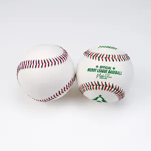 Wholesale top quality cowhhide leather baseball double cushioned double seam cork and wool core baseball training or game