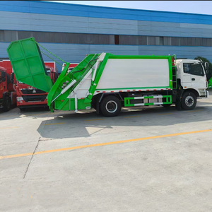 Camión <span class=keywords><strong>Compactador</strong></span> de <span class=keywords><strong>Basura</strong></span> Foton Aumark 4x2, 14 M3, Carga Trasera, Caja de Carga de 1 Tonelada, Vehículo de Recolección de Residuos - Product Image 3