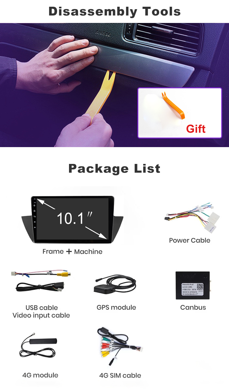 10.1 inch touch screen car multimedia gps navigation head unit system for bmw x1 e84 2009-2012 android 11