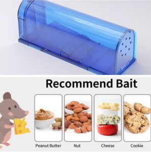 Trampa para Ratones Ecológica de Plástico con Carcasa Transparente para Uso en Interiores/Exteriores, Dormitorios, Balcones y Cuartos de Almacenamiento - Product Image 3