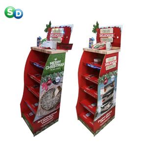 ชั้นวางจัดแสดงแบบพับได้ชั้นวางกระดาษแข็งสำหรับวางเครื่องดื่ม - Product Image 3