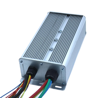 Contrôleur de moteur BLDC 24 MOSFET 48-72V 3000W 80Amax, contrôleur de vitesse sans balais pour véhicules électriques, avec et sans capteurs