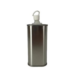 Cina sconto miglior 1L quadrato vuoto in metallo barattolo con coperchio in metallo <span class=keywords><strong>di</strong></span> plastica personalizzabile utilizzato <span class=keywords><strong>per</strong></span> <span class=keywords><strong>olio</strong></span> d'oliva <span class=keywords><strong>olio</strong></span> <span class=keywords><strong>di</strong></span> colza cibo - Product Image 4