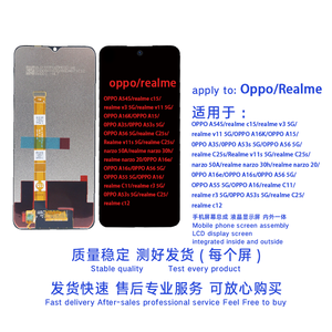 หน้าจอ LCD มือถือสำหรับ <span class=keywords><strong>Oppo</strong></span> C11/A16/A54s/Realme C15/A16k/A15/A35/A53s <span class=keywords><strong>5G</strong></span>/A56 <span class=keywords><strong>5G</strong></span> ชุดประกอบหน้าจอโทรศัพท์มือถือ - Product Image 5