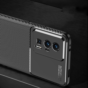 Funda protectora para teléfono móvil <span class=keywords><strong>Xiaomi</strong></span>, funda de fibra de carbono con textura de TPU a prueba de golpes - Product Image 4