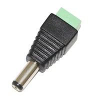 Connecteur d'alimentation femelle DC 5,5*2,1 mm, adaptateur de borne à vis 12V DC, prise jack pour caméra de sécurité CCTV, bande lumineuse LED