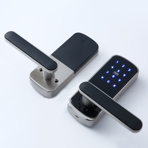 Wenxun <b>Smart</b> Door <b>Lock</b> A16A17 Silver Black IC Card App Control For Apartments Offices Hotels - Product Image 4