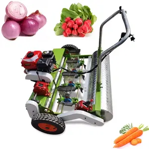 Hand push vegetable planter Onion seed sowing machine