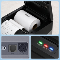 Imprimante thermique POS ZOLON T3180 haute vitesse 260 mm/s 80 mm, ESC/POS USB en option, Bluetooth, Wi-Fi, vente en gros d'usine OEM, prix Red Dot