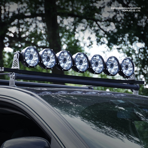 Barra de Luz Estroboscópica LED de Techo Modular Enlazable Láser de 42/48/50/52/54 Pulgadas para Toyota Land Cruiser Barra de Luz de Servicio Pesado Foco 4X4 - Product Image 1