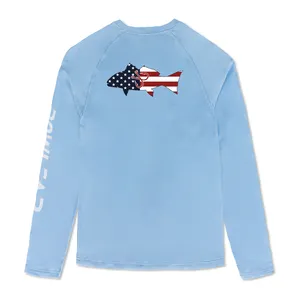 Affordable Wholesale uv protection dye sublimation fishing shirt