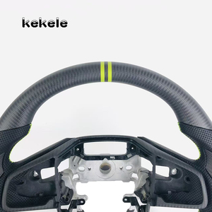 Volante de Fibra de Carbono Mate para <span class=keywords><strong>Honda</strong></span> Civic 10.ª Generación, Compatible con Civic 11.ª Generación, Civic 9.ª Generación, Type R, <span class=keywords><strong>CRV</strong></span>, XRV 2016-2018, Admite Personalización - Product Image 2