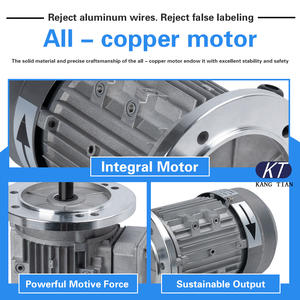 Kangtian Manufacture 110V/220V <strong>YDK</strong> YSF-400-4 400W 1400rpm Dual Axis Laboratory Equipment 50hz AC Fan Coil <strong>Motor</strong> - Product Image 2