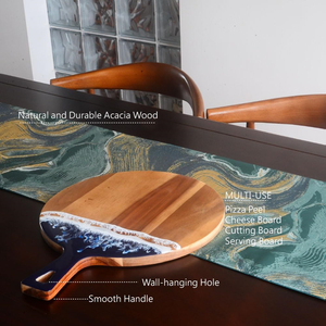 <span class=keywords><strong>2025</strong></span> Hot Bán 15.7x11.8 Inch Keo Gỗ Đại Dương Sóng Cắt Hội Đồng Quản Trị Nhựa Epoxy Pho Mát Cắt Khối - Product Image 5