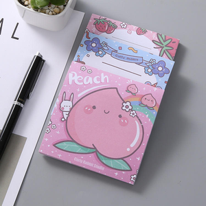 50 feuilles de blocs-notes autocollants mignons Kawaii en forme de chiot pour liste de choses à faire, journal, notes, bricolage, cadeau, <span class=keywords><strong>papeterie</strong></span> - Product Image 3