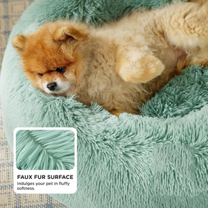 Cama para Perros de Felpa Suave y Cómoda, de Lujo, Lavable, Calmante, Grande, Personalizada, Accesorios para Mascotas - Product Image 3