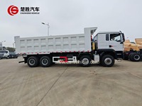Самосвал Sinotruk HOWO 371 л.с., 30 т, 12 колес, 8x4, тяжелый самосвал-дампер белого цвета, в продаже