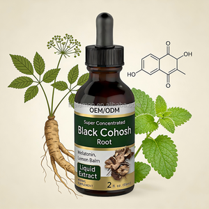 OEM/ODM ハーブ健康補助食品 ブラックコホッシュエキスドロップス ブラックコホッシュ根ドロップス ブラックコホッシュ栄養補助食品 - Product Image 3