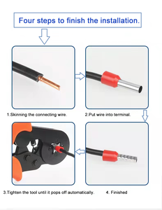 <span class=keywords><strong>Kit</strong></span> de Herramientas para Crimpar Terminales con 1200 Terminales de Cable Aislados - Product Image 5