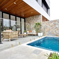 Spigots en verre et acier inoxydable modernes réglables pour clôtures de piscine, balustrades de jardin, escaliers, garde-corps de balcon, montage pour hôtels et centres commerciaux