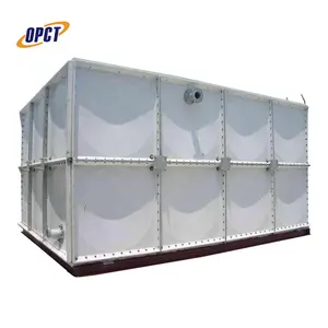 Lightweight fiberglass composite water tank