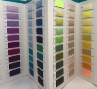 Tissu Imitation soie 100% coton 50D x 75D, combinaison en Satin brillant, Polyester respirant, doux et lisse, 700 couleurs