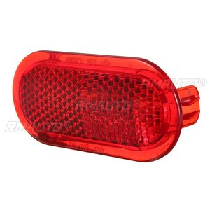 Paire de réflecteurs de lumière d'avertissement rouge pour l'intérieur des portes de voiture, pour VW Beetle Caddy Polo Touran 6Q0947419 - Product Image 6