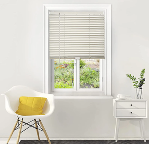 Persianas Venecianas de PVC Inalámbricas de 2 Pulgadas al por Mayor, Persianas de Imitación Madera de 50 mm, Persianas Venecianas Hechas a Medida para Proyectos - Product Image 3