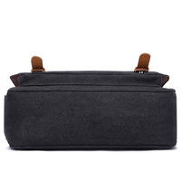 Sac messager grand format en toile cirée vintage, personnalisable pour marque, sac à documents, sac à bandoulière simple et grand, porte-documents professionnel pour hommes, vente en gros