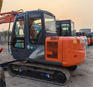 Excavatrice d'occasion HITACHI ZA60-5A d'origine japonaise, 6 tonnes, pour l'exploitation minière, avec chenilles de haute qualité, ZAXIS 50 55 60 à vendre - Product Image 2