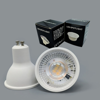 Ampoules LED GU10 MR16 GU5.3 à succès, projecteurs 220V 85-265V 3000K 4000K 6500K, lampes modulaires