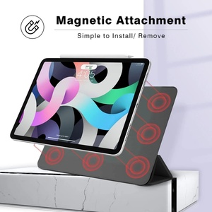 Custodia Magnetica Sottile Trifold Potente per <span class=keywords><strong>iPad</strong></span> Pro 13/M4 2025/<span class=keywords><strong>Air</strong></span> 11/M3/M2, Compatibile con <span class=keywords><strong>iPad</strong></span> <span class=keywords><strong>Air</strong></span> <span class=keywords><strong>5</strong></span>/6/10/Pro 12.9 - Product Image 2