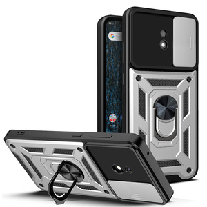 Étui de téléphone pour Nokia <span class=keywords><strong>C10</strong></span>, protection de l'appareil photo coulissant magnétique en métal antichoc - Product Image 6