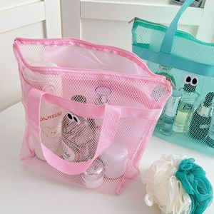 New Style Leopard PVC Fashion Mesh Makeup <b>Bag</b> Portable Cosmetic <b>Toiletry</b> Organizer Pouch Inner Case for Travel - Product Image 3