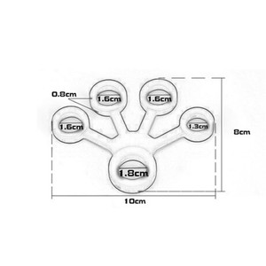 Fascia da dito in Silicone per esercizi per esercizi di resistenza alla forza - Product Image 2