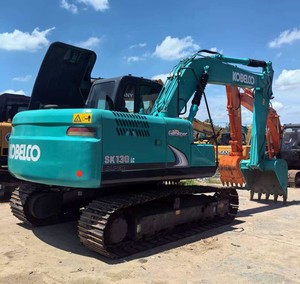 Excavatrice sur chenilles d'occasion Kobelco SK130-8, 13 tonnes, d'origine japonaise, Kobelco SK130LC, pelle de taille moyenne d'occasion pour projet de construction - Product Image 1