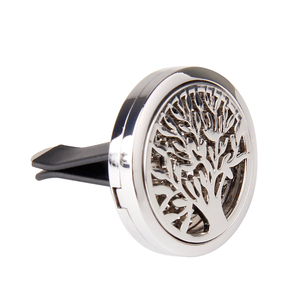 Grosir parfum aromaterapi Universal baja tahan karat Diffuser minyak esensial mobil untuk klip ventilasi - Product Image 1
