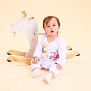Petelulu fabbrica all'ingrosso bambini pigiama luna <span class=keywords><strong>gufo</strong></span> notte unico neonate vestiti bambini pigiameria set di <span class=keywords><strong>abbigliamento</strong></span> - Product Image 4